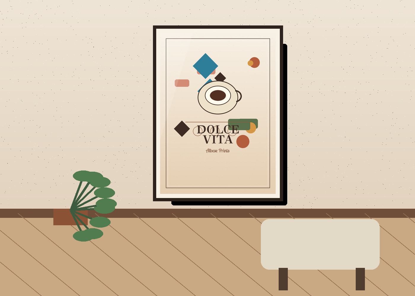 Dolce Vita Table mockup