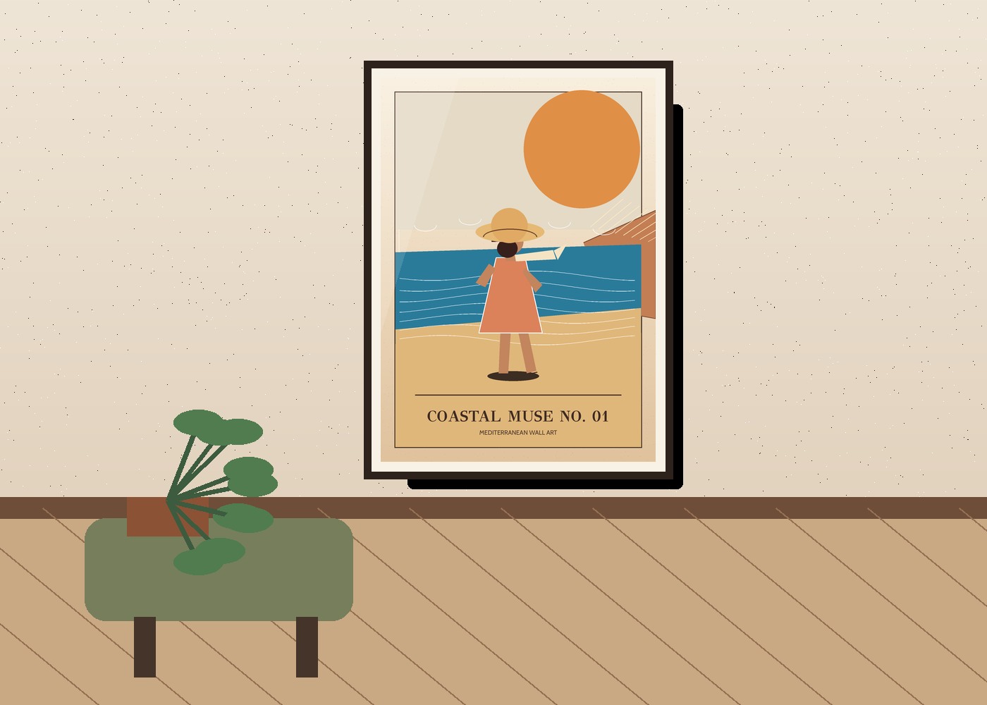 Coastal Muse No. 01 mockup